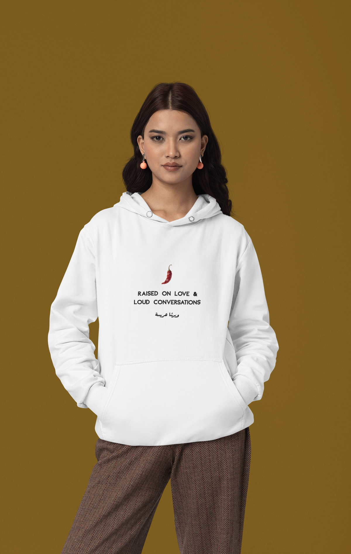 Raised on Love & Loud Conversations Hoodie