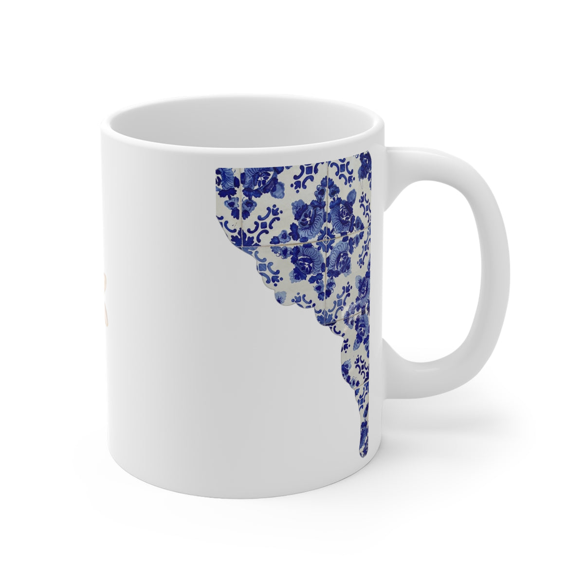 Arabic Morning Coffee Mug – يا صباح الورد والياسمين  Jasmin Ceramic Mug